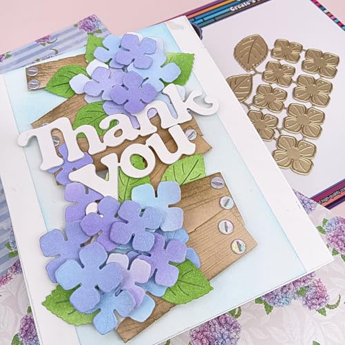 Alinacutle Goldene Stanzformen aus Metall für Geschenkverpackungen, Papierbasteln, handgefertigte Kartenherstellung, DIY, Grußkarten, Scrapbooking und Album, Urlaubsgeschenke, Dekoration (Hortensien) Alinacutle Goldene Stanzformen aus Metall für Geschenkverpackungen, Papierbasteln, handgefertigte Kartenherstellung, DIY, Grußkarten, Scrapbooking und Album, Urlaubsgeschenke, Dekoration (Hortensien) von JBQUEEN