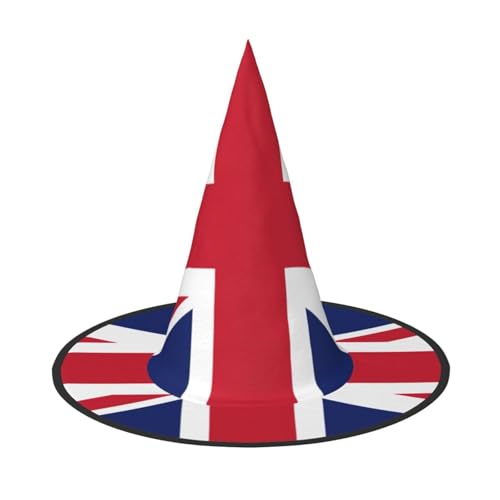 JBYJBX JbyjbxBritische Flagge Druck Karneval Halloween Hexenhut Motto-Partys Hut Cosplay Maskerade Urlaub Dekor JBYJBX JbyjbxBritische Flagge Druck Karneval Halloween Hexenhut Motto-Partys Hut Cosplay Maskerade Urlaub Dekor von JBYJBX