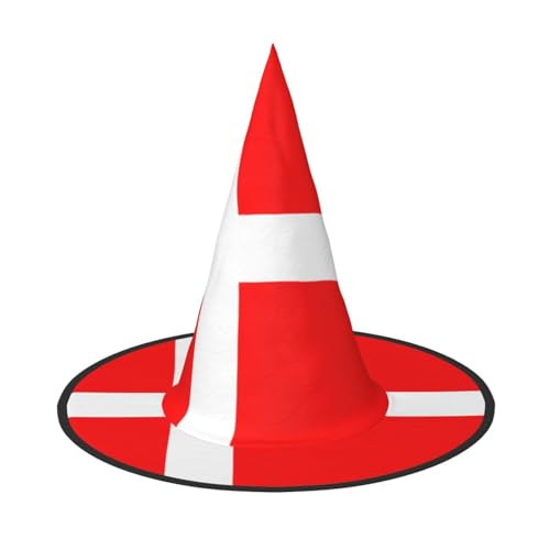 JBYJBX Jbyjbxdenmark Dänische Flagge Druck Karneval Halloween Hexenhut Motto-Partys Hut Cosplay Maskerade Urlaub Dekor JBYJBX Jbyjbxdenmark Dänische Flagge Druck Karneval Halloween Hexenhut Motto-Partys Hut Cosplay Maskerade Urlaub Dekor von JBYJBX