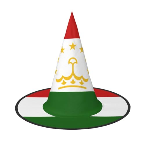JBYJBX Jbyjbxflag of Tadschikistan, Druck, Karneval, Halloween, Hexenhut, Motto-Partys, Hut, Cosplay, Maskerade, Urlaubsdekoration JBYJBX Jbyjbxflag of Tadschikistan, Druck, Karneval, Halloween, Hexenhut, Motto-Partys, Hut, Cosplay, Maskerade, Urlaubsdekoration von JBYJBX