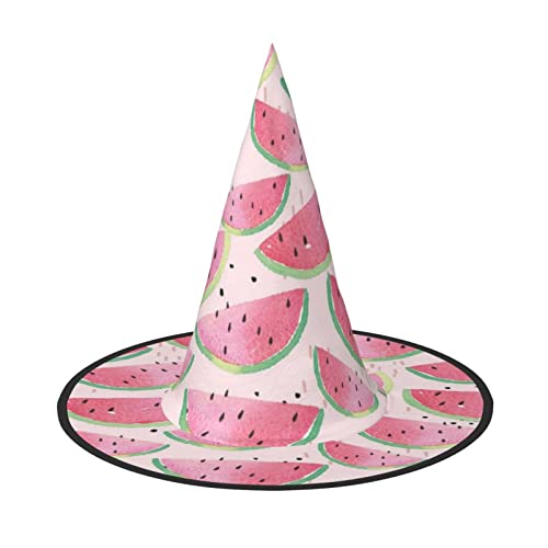 JBYJBX Jbyjbxwatermelon Frisches Obst Druck Karneval Halloween Hexenhut Motto-Partys Hut Cosplay Maskerade Urlaub Dekor von JBYJBX