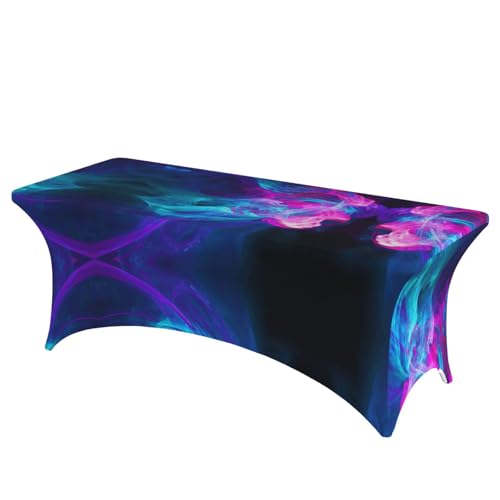 JBYJBX Tischdecke mit Feuerdruck, für den Außenbereich, groß, rechteckig, oval, einfache Installation, Blau und Rot JBYJBX Tischdecke mit Feuerdruck, für den Außenbereich, groß, rechteckig, oval, einfache Installation, Blau und Rot von JBYJBX