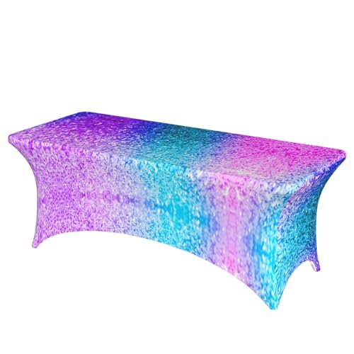 JBYJBX Tischdecke mit Glitzer-Paillettenmuster, für den Außenbereich, groß, rechteckig, oval, einfache Installation JBYJBX Tischdecke mit Glitzer-Paillettenmuster, für den Außenbereich, groß, rechteckig, oval, einfache Installation von JBYJBX