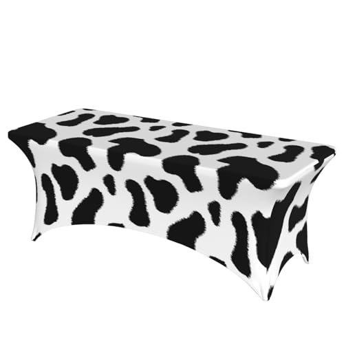 JBYJBX Tischdecke mit Leopardenmuster, für den Außenbereich, groß, rechteckig, oval, einfache Installation, Schwarz und Weiß JBYJBX Tischdecke mit Leopardenmuster, für den Außenbereich, groß, rechteckig, oval, einfache Installation, Schwarz und Weiß von JBYJBX