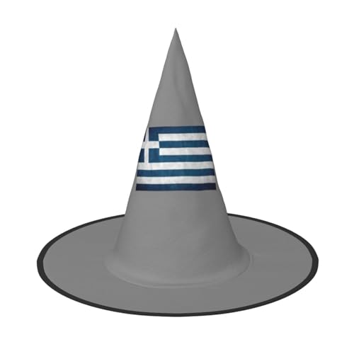 Jbyjbx Griechische Flagge, Druck, Karneval, Halloween, Hexenhut, Motto-Partys, Hut, Cosplay, Maskerade, Urlaubsdekoration Jbyjbx Griechische Flagge, Druck, Karneval, Halloween, Hexenhut, Motto-Partys, Hut, Cosplay, Maskerade, Urlaubsdekoration von JBYJBX