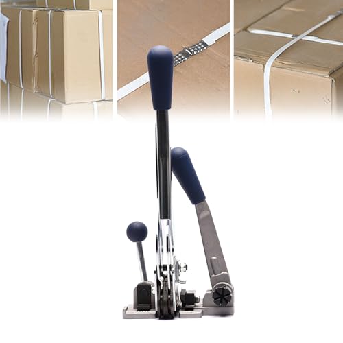13 mm Hochleistungs-Umreifungsgerät für manuelles Umreifung – Hocheffiziente PET-Verpackungsmaschine mit geräuschlosem Betrieb | 3-in-1: Festziehen, Verriegeln und Schneiden in Sekunden | Geräuschar 13 mm Hochleistungs-Umreifungsgerät für manuelles Umreifung – Hocheffiziente PET-Verpackungsmaschine mit geräuschlosem Betrieb | 3-in-1: Festziehen, Verriegeln und Schneiden in Sekunden | Geräuschar von JCBMGDBKH