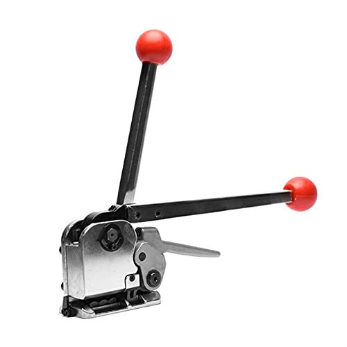 JCBMGDBKH Manuelle Umreifungsmaschine, Stahlband, Keine Schnalle, Ballenpresse, Handheld-Schnittstelle für Eisenbleche, Stahlbandwerkzeug, Verpackungswerkzeug, Verpackungsbandwerkzeuge JCBMGDBKH Manuelle Umreifungsmaschine, Stahlband, Keine Schnalle, Ballenpresse, Handheld-Schnittstelle für Eisenbleche, Stahlbandwerkzeug, Verpackungswerkzeug, Verpackungsbandwerkzeuge von JCBMGDBKH