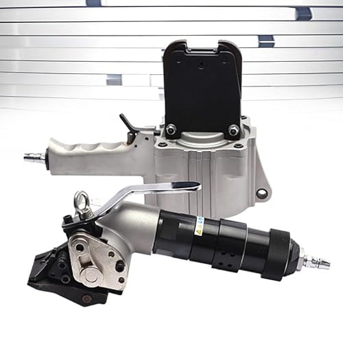 JCBMGDBKH Pneumatisches Stahlband-Umreifungswerkzeug-Set – Spanner und Schneide-Versiegeler für effiziente Metallbandverpackung, tragbar und langlebig JCBMGDBKH Pneumatisches Stahlband-Umreifungswerkzeug-Set – Spanner und Schneide-Versiegeler für effiziente Metallbandverpackung, tragbar und langlebig von JCBMGDBKH