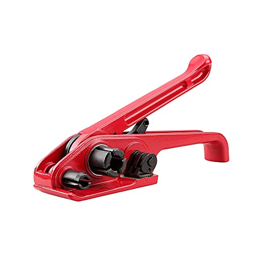 JCBMGDBKH Poly-Umreifungsband-Spanner und -Schneider, manuelle Umreifungswerkzeuge, Winde für 1,27 cm - 1,91 cm breites Polyester-Polyproplyn-Band JCBMGDBKH Poly-Umreifungsband-Spanner und -Schneider, manuelle Umreifungswerkzeuge, Winde für 1,27 cm - 1,91 cm breites Polyester-Polyproplyn-Band von JCBMGDBKH