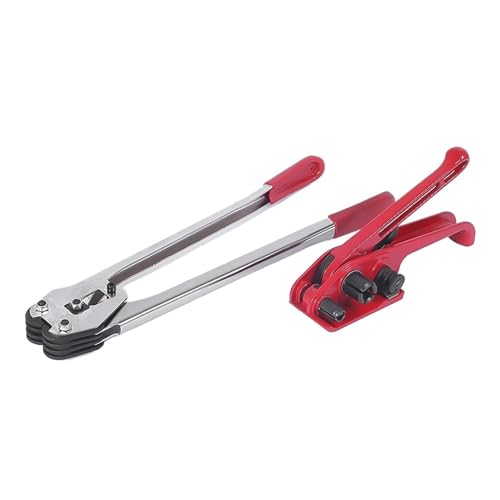 JCBMGDBKH Spanner Umreifung Kunststoff Stahlband Manuelle Ballenpresse Ballenzange Manuelle Umreifungsmaschine Spannzange Spanner Pet/pp Verpackungsmaschinenset von JCBMGDBKH