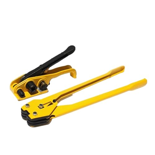 JCBMGDBKH Spanner Umreifung PET Kunststoff Stahl Gürtel Ballenpresse Manuelle Kunststoff Stahl Ballenpresse Kunststoff Stahl Gürtel 1608 Schnalle Spanner Ballen Zange von JCBMGDBKH