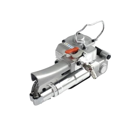 JCBMGDBKH Umreifungsmaschine A19/A25 Pneumatische Umreifungsmaschine Tragbare Handwickelwerkzeuge für 19-mm-25-mm-PP-PET-Bänder(A25 19-25MM) von JCBMGDBKH