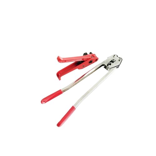 JCBMGDBKH Umreifungsmaschine Großhandelspalette Handheld-Umreifungswerkzeug-Kit Spanner PET PP-Kunststoffband Polyesterbänder Verpackungskartonmaschine (19 mm) von JCBMGDBKH