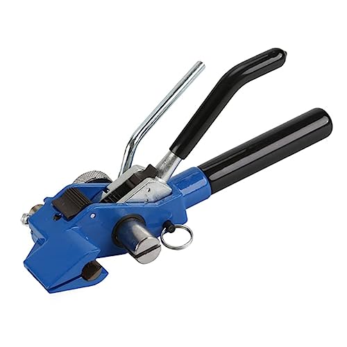 JCBMGDBKH Umreifungsspanner aus Edelstahl, Spanner für Kabelbinder, spezielles Umreifungswerkzeug zum Befestigen und Schneiden von Bandgurten, Schneidwerkzeug für Kabelbefestigungen, 3/16"~3/4" JCBMGDBKH Umreifungsspanner aus Edelstahl, Spanner für Kabelbinder, spezielles Umreifungswerkzeug zum Befestigen und Schneiden von Bandgurten, Schneidwerkzeug für Kabelbefestigungen, 3/16"~3/4" von JCBMGDBKH