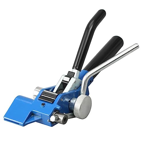 JCBMGDBKH Werkzeuge zum Umreifen von Kabelbindern aus Edelstahl, Hochleistungs-Kabelbinderspanner, Umreifungs- und Verpackungsset zum Befestigen und Schneiden von Metallkabelbindern JCBMGDBKH Werkzeuge zum Umreifen von Kabelbindern aus Edelstahl, Hochleistungs-Kabelbinderspanner, Umreifungs- und Verpackungsset zum Befestigen und Schneiden von Metallkabelbindern von JCBMGDBKH