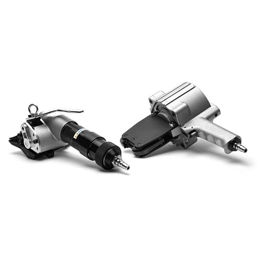 Metall-Umreifungswerkzeug, Stahl-Umreifungsspanner und -schneider, pneumatische Hochleistungsballenpresse für 3/4-Zoll-Umreifungsbänder, tragbare Verpackungsmaschine mit hoher Zugfestigkeit, 32 mm Metall-Umreifungswerkzeug, Stahl-Umreifungsspanner und -schneider, pneumatische Hochleistungsballenpresse für 3/4-Zoll-Umreifungsbänder, tragbare Verpackungsmaschine mit hoher Zugfestigkeit, 32 mm von JCBMGDBKH