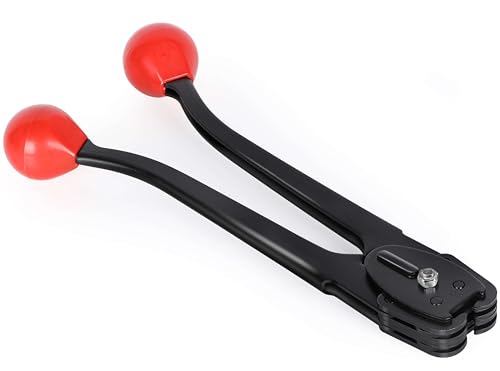 Versiegelungs- und Crimpwerkzeug mit doppelter Kerbe an der Vorderseite – 3/4-Zoll-Metallbandumreifung mit hochfester Versiegelungswirkung und ergonomischem Design und gehärtetem Stahl für hochbelas von JCBMGDBKH