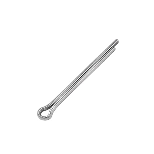 JCUIyon M1 M1.5 M2 M2.5 M3 M4 M6 M8 U-förmiger Federsplint Haarnadel Geteilte Klemme Offene elastische 304 Edelstahl(M4x55mm) von JCUIyon