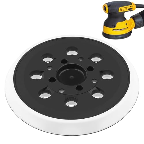 125mm Schleifblätter, 5inch Schleifteller mit 8 Löchern, Hochwertiger Schleifaufsatz für Winkelschleifer, Robuste Bauweise für Langlebigen Einsatz, Perfekt zum Schleifen von Metall, Holz Kunststoff 125mm Schleifblätter, 5inch Schleifteller mit 8 Löchern, Hochwertiger Schleifaufsatz für Winkelschleifer, Robuste Bauweise für Langlebigen Einsatz, Perfekt zum Schleifen von Metall, Holz Kunststoff von JCUQGDOO
