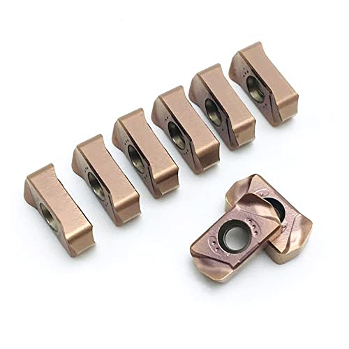 JCVHVOPOK 10 Stück LNMU0303ZER MJ AH130 Carbid CNC. Drehtool externer Wendeeinsatz LNMU 0303. for schnelles Futterfräser Drehwerkzeug JCVHVOPOK 10 Stück LNMU0303ZER MJ AH130 Carbid CNC. Drehtool externer Wendeeinsatz LNMU 0303. for schnelles Futterfräser Drehwerkzeug von JCVHVOPOK
