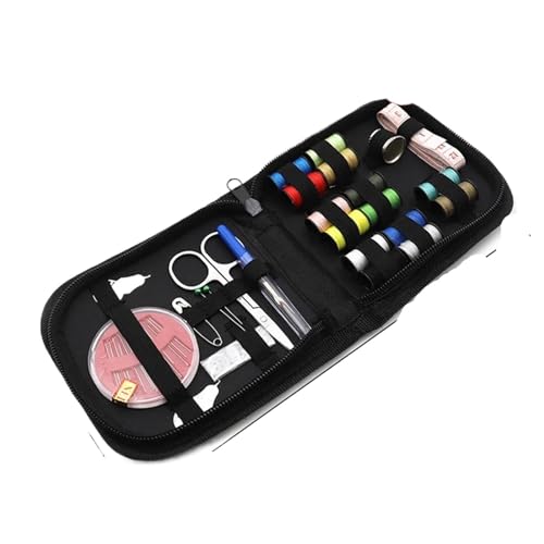JCXIOC Reise-Nähset Nähsets DIY Multifunktions-Nähkasten-Set for Handquilten, Nähen, Stickgarn, Nähzubehör, Nähsets für Hause Reise Camping(Sewing Kit C) von JCXIOC