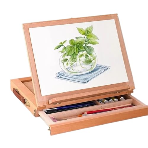 Tragbare Malbox mit Zeichenbrett Holz Tragbare Holz Tisch Staffelei Einstellbare Professionelle Kunst Malerei Staffelei Box Multifunktions Klapp Tragbare Malbox mit Zeichenbrett Holz Tragbare Holz Tisch Staffelei Einstellbare Professionelle Kunst Malerei Staffelei Box Multifunktions Klapp von JCXIOC