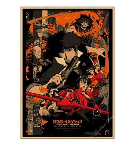 JCYMC Leinwand Bild Film Cowboy Bebop Anime Poster Wandkunst Wohnkultur Lx68Yz 40X60Cm Rahmenlos JCYMC Leinwand Bild Film Cowboy Bebop Anime Poster Wandkunst Wohnkultur Lx68Yz 40X60Cm Rahmenlos von JCYMC