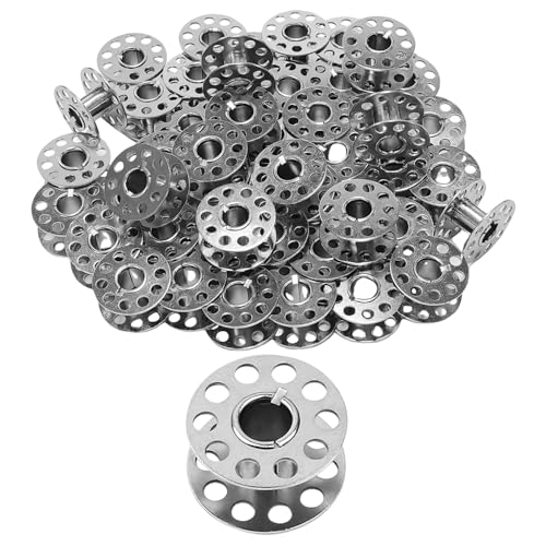 JDNFKG 40 Stücke Nähmaschine Spulen, Weastresistente Metallzubehör, Nähmaschinenversorgungen, Spulenspulen, Nähwerkszubehör. JDNFKG 40 Stücke Nähmaschine Spulen, Weastresistente Metallzubehör, Nähmaschinenversorgungen, Spulenspulen, Nähwerkszubehör. von JDNFKG