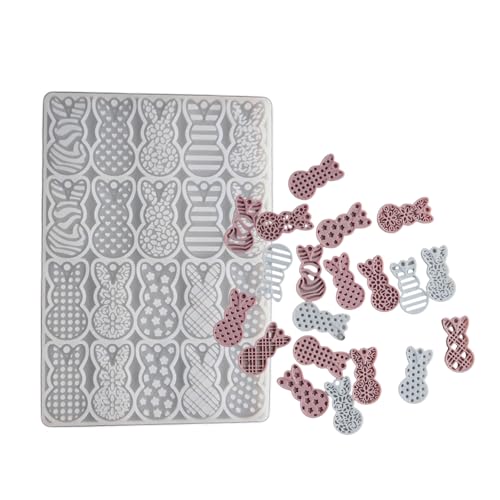 JDNH Robuste Mehrzweck-Silikonform zum Basteln von Kaninchen, Kerzenhaltern, einfaches Entformen, tragbar, für Künstler, Heimdekoration JDNH Robuste Mehrzweck-Silikonform zum Basteln von Kaninchen, Kerzenhaltern, einfaches Entformen, tragbar, für Künstler, Heimdekoration von JDNH