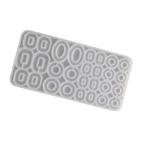 JDNH Silikonformen, einzigartige Multi-Ring-Form, Ohrringformen, Schlüsselanhängerformen, einfach zu bedienen und zum Basteln geeignet JDNH Silikonformen, einzigartige Multi-Ring-Form, Ohrringformen, Schlüsselanhängerformen, einfach zu bedienen und zum Basteln geeignet von JDNH