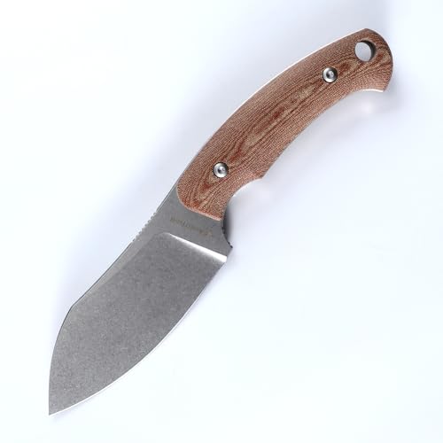 JEABROTHER Outdoor Messer DC53 Stahl mit K-Mantel für Survival Messer, Jagdmesser, Graviermesser, Reisemesser JEABROTHER Outdoor Messer DC53 Stahl mit K-Mantel für Survival Messer, Jagdmesser, Graviermesser, Reisemesser von JEABROTHER