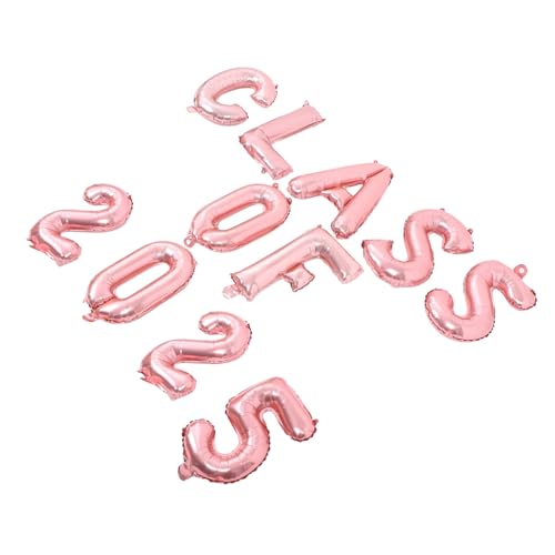 JECOMPRIS 1 Satz Abschluss Ballon luftballons Vorschulabschluss Dekorationen Abschlussklasse Dekoration herzlichen glückwunsch grad party dekoration Abschlussdekor Aluminiumfolie Roségold JECOMPRIS 1 Satz Abschluss Ballon luftballons Vorschulabschluss Dekorationen Abschlussklasse Dekoration herzlichen glückwunsch grad party dekoration Abschlussdekor Aluminiumfolie Roségold von JECOMPRIS