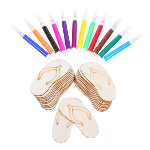 JECOMPRIS 1 Satz Hausschuhe Holzchips Outdoor-Reiseschuhe hängende Ornamente aus Holz Pantoffel Holzhandwerk Mini-Schuhe selber machen hängende Pantoffelornamente Strandschuhe Buchsbaum JECOMPRIS 1 Satz Hausschuhe Holzchips Outdoor-Reiseschuhe hängende Ornamente aus Holz Pantoffel Holzhandwerk Mini-Schuhe selber machen hängende Pantoffelornamente Strandschuhe Buchsbaum von JECOMPRIS