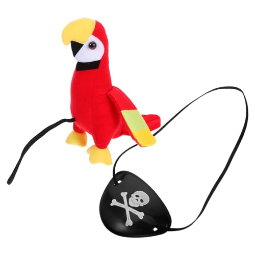 JECOMPRIS 1 Satz Mädchenpiratenzubehör Schulterpapagei für Piratenkostüm Kostüm Augenklappe Partykostüm Halloween Kostümzubehör Papagei Dekoration Papageien -Outfit Partyzubehör Plüsch JECOMPRIS 1 Satz Mädchenpiratenzubehör Schulterpapagei für Piratenkostüm Kostüm Augenklappe Partykostüm Halloween Kostümzubehör Papagei Dekoration Papageien -Outfit Partyzubehör Plüsch von JECOMPRIS