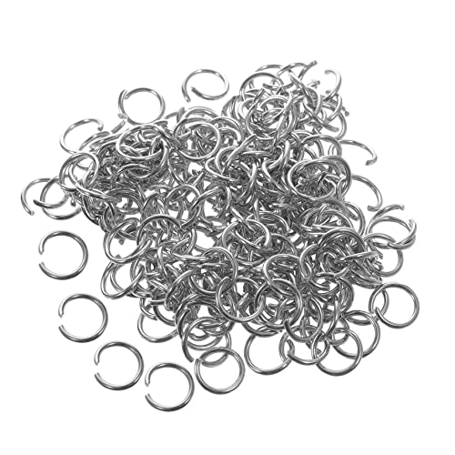 JECOMPRIS 1 Satz Rostfreier Stahlöffnungsring Schmuck Sprungringe Schließungen Herstellung Schlüssel Machen Offene Biegeringe Aus Edelstahl Biegeringe Selber Basteln Silber 200 Stück JECOMPRIS 1 Satz Rostfreier Stahlöffnungsring Schmuck Sprungringe Schließungen Herstellung Schlüssel Machen Offene Biegeringe Aus Edelstahl Biegeringe Selber Basteln Silber 200 Stück von JECOMPRIS