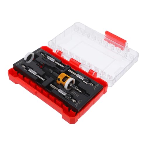 JECOMPRIS 1 Satz Senkbohrer Senkerbohrer Holzbearbeitungswerkzeuge Senker für Holz Senker-Bits Senkbit Aluminiumlegierung Golden von JECOMPRIS