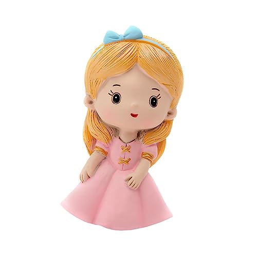 JECOMPRIS 1 Stück Kreativer Kuchen Dekorations Topper aus Resin für Geburtstagsfeiern Prinzessin Themen Table Ornament für Kuchen und Dessert Dekoration von JECOMPRIS