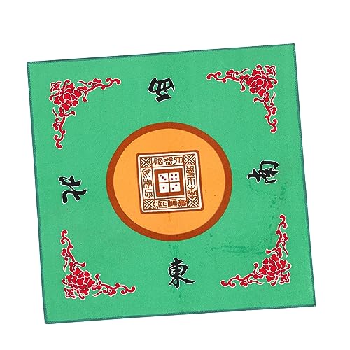 JECOMPRIS 1 Stück Rutsch Tischdecke für Mahjong und Poker Geräuschreduzierende Tischmatte Quadratische Tischdecke für Brettspiele Grün für Zuhause und Partys JECOMPRIS 1 Stück Rutsch Tischdecke für Mahjong und Poker Geräuschreduzierende Tischmatte Quadratische Tischdecke für Brettspiele Grün für Zuhause und Partys von JECOMPRIS