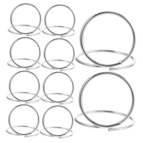JECOMPRIS 10 Stück Sitzkartenhalter Notizkartenhalter Fotokartenhalter Hochzeitstischkartenhalter Platzkartenhalter für den Tisch Bildhalter Hochzeitsempfangdekoration Metall Silber JECOMPRIS 10 Stück Sitzkartenhalter Notizkartenhalter Fotokartenhalter Hochzeitstischkartenhalter Platzkartenhalter für den Tisch Bildhalter Hochzeitsempfangdekoration Metall Silber von JECOMPRIS