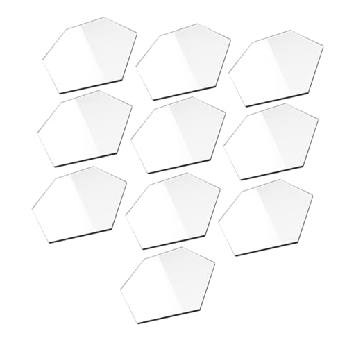 JECOMPRIS 10 Stück Teiliges Sechseckige Klare Platzkarten Transparente Gästetags aus Hochwertigem Material Einfache Bedienung für Bankette und Partys Kreative Tischdekoration Langlebig und JECOMPRIS 10 Stück Teiliges Sechseckige Klare Platzkarten Transparente Gästetags aus Hochwertigem Material Einfache Bedienung für Bankette und Partys Kreative Tischdekoration Langlebig und von JECOMPRIS