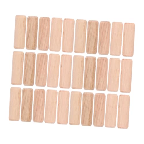 JECOMPRIS 100 Stück Holzstopfen Möbel Handwerk Hersteller Stöcke basteln Holzbearbeitung für Holzarbeiten kleiner Holzstab Holzdübel zum Basteln Holzstange Bastelstöcke aus Holz Holzstecker JECOMPRIS 100 Stück Holzstopfen Möbel Handwerk Hersteller Stöcke basteln Holzbearbeitung für Holzarbeiten kleiner Holzstab Holzdübel zum Basteln Holzstange Bastelstöcke aus Holz Holzstecker von JECOMPRIS