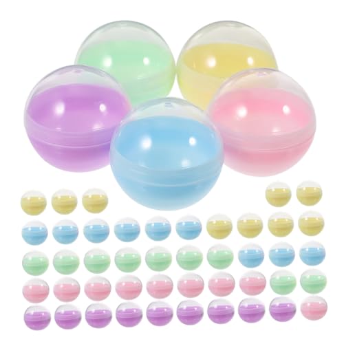 JECOMPRIS 100 Stück Macaron Color Shell Crafts Mini Verkaufsautomat Leere Verkaufsautomatenkapseln Kaugummiautomaten Nachfüllungen Plastikbälle Klare Ballkapsel Kleine Plastikbälle Pp JECOMPRIS 100 Stück Macaron Color Shell Crafts Mini Verkaufsautomat Leere Verkaufsautomatenkapseln Kaugummiautomaten Nachfüllungen Plastikbälle Klare Ballkapsel Kleine Plastikbälle Pp von JECOMPRIS