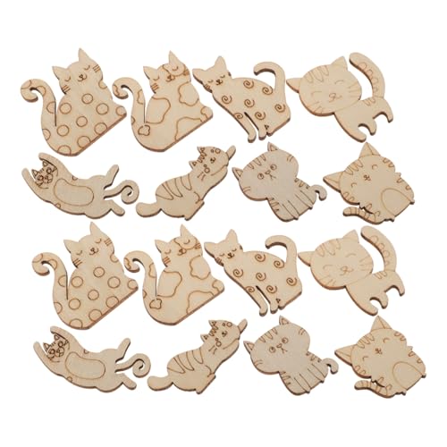 JECOMPRIS 100 Stück Unlackierte Holzscheiben DIY Tieranhänger aus Holz für Kreative Bastelprojekte Dekoration für Partys und Veranstaltungen JECOMPRIS 100 Stück Unlackierte Holzscheiben DIY Tieranhänger aus Holz für Kreative Bastelprojekte Dekoration für Partys und Veranstaltungen von JECOMPRIS
