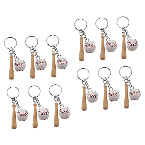 JECOMPRIS 12 Stück Teiliges Baseball Schlüsselanhänger PU Sportliches Partyzubehör für Geburtstage und Sportveranstaltungen Trendige und Kreative Designs JECOMPRIS 12 Stück Teiliges Baseball Schlüsselanhänger PU Sportliches Partyzubehör für Geburtstage und Sportveranstaltungen Trendige und Kreative Designs von JECOMPRIS