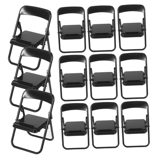 JECOMPRIS 18 Stück Klappstuhl Handyhalter Teiliges Puppenhaus Zubehör Faltbare Stühle für Mobile Phones Realistische Dekoration für Puppenhäuser und Foto Requisiten JECOMPRIS 18 Stück Klappstuhl Handyhalter Teiliges Puppenhaus Zubehör Faltbare Stühle für Mobile Phones Realistische Dekoration für Puppenhäuser und Foto Requisiten von JECOMPRIS