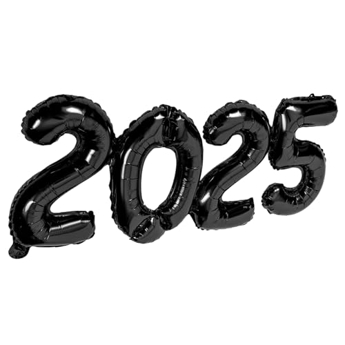 JECOMPRIS 1Satz Zahlenballons Neujahrsdekorationen Für Partys Hochwertige Aluminiumfolie Fotokabinen Requisite Partygeschenke Für Jahr von JECOMPRIS