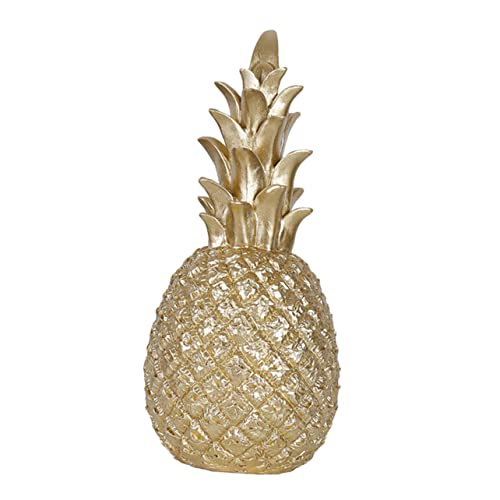 JECOMPRIS 1stück Goldene Ananas Dekoration Aus Harz Mittelgroßer Hawaiianischer Tischschmuck Für Wohnzimmer Schlafzimmer Und Büro Handgefertigtes Kunstwerk Für Stilvolle JECOMPRIS 1stück Goldene Ananas Dekoration Aus Harz Mittelgroßer Hawaiianischer Tischschmuck Für Wohnzimmer Schlafzimmer Und Büro Handgefertigtes Kunstwerk Für Stilvolle von JECOMPRIS