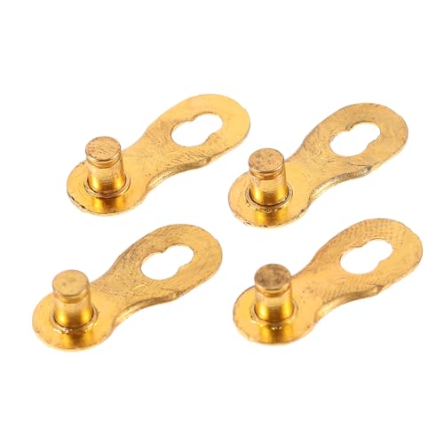 JECOMPRIS 2 Paar Fahrradkettenschnalle Fahrradrollenteile Mini Adapter Die Kette Schnellverschluss Kettenschnallen Fahrradkettengelenk Fahrradkettenverbinder Ersatzkettengelenke Goldener JECOMPRIS 2 Paar Fahrradkettenschnalle Fahrradrollenteile Mini Adapter Die Kette Schnellverschluss Kettenschnallen Fahrradkettengelenk Fahrradkettenverbinder Ersatzkettengelenke Goldener von JECOMPRIS