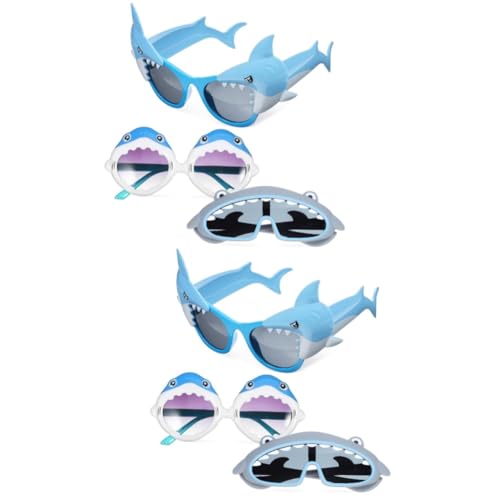 JECOMPRIS 2 Sätze Lustige Hai Sonnenbrillen Für Kreative Partybrille Accessoires Für Strandfeste Fotoboxen Und Themenpartys Komfortabel Und Leicht Bringt Spaß 3 Paar * 2 JECOMPRIS 2 Sätze Lustige Hai Sonnenbrillen Für Kreative Partybrille Accessoires Für Strandfeste Fotoboxen Und Themenpartys Komfortabel Und Leicht Bringt Spaß 3 Paar * 2 von JECOMPRIS
