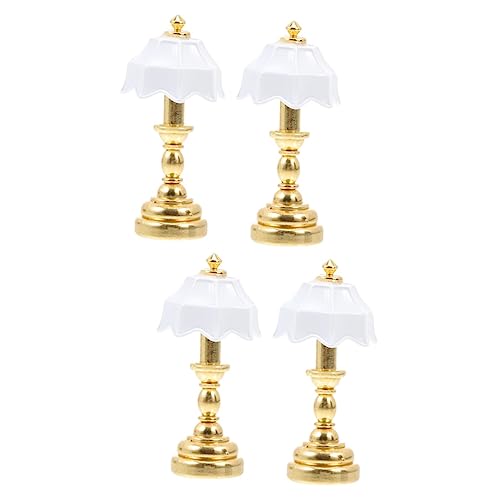 JECOMPRIS 2 Sätze Tischlampe Vintage Modellbeleuchtung Für Puppenhaus Miniaturmöbel Hochwertige Metallverarbeitung Für DIY Kreative Dekoration 2 Stücke * 2 JECOMPRIS 2 Sätze Tischlampe Vintage Modellbeleuchtung Für Puppenhaus Miniaturmöbel Hochwertige Metallverarbeitung Für DIY Kreative Dekoration 2 Stücke * 2 von JECOMPRIS